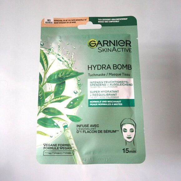 Garnier Skin Active Hydra Bomb Mask Hydrating & Rebalancing Green Tea - Picture 3 of 4